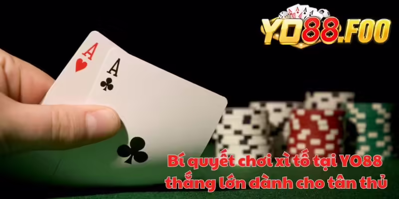 Bí quyết chơi xì tố tại YO88 thắng lớn dành cho tân thủ