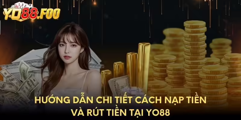 Hướng dẫn chi tiết cách nạp tiền và rút tiền tại Yo88