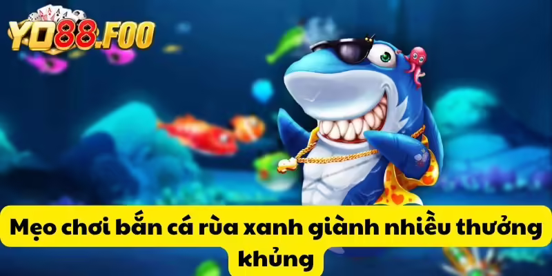 Mẹo chơi bắn cá rùa xanh giành nhiều thưởng khủng