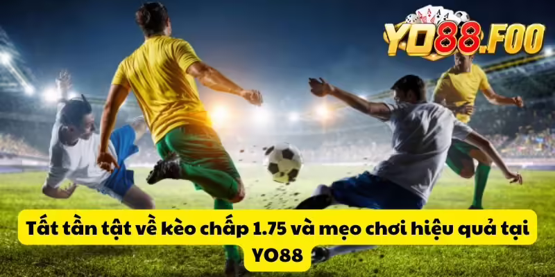 Tất tần tật về kèo chấp 1.75 và mẹo chơi hiệu quả tại YO88