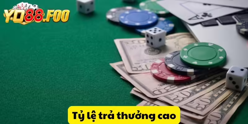 Tỷ lệ trả thưởng cao
