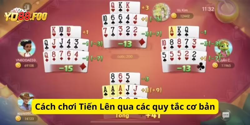 Cách chơi Tiến Lên qua các quy tắc cơ bản