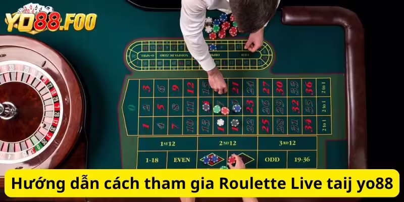 Hướng dẫn cách tham gia Roulette Live tại yo88