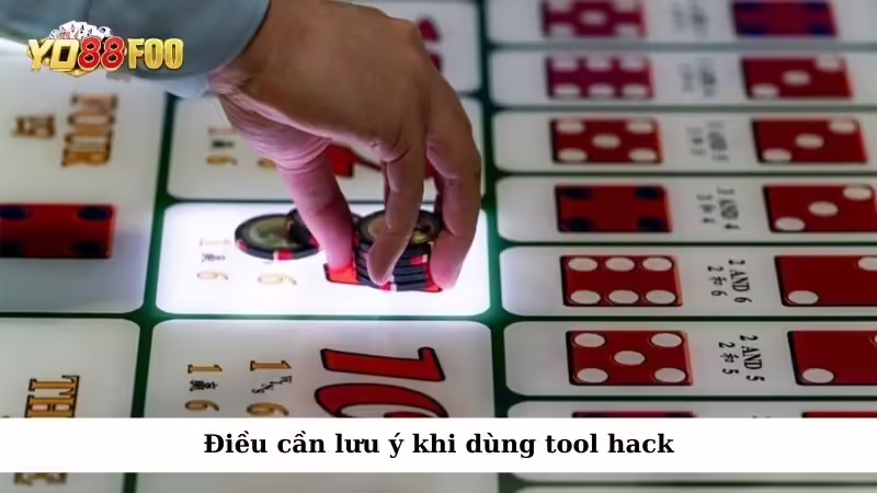 Điều cần lưu ý khi dùng tool hack