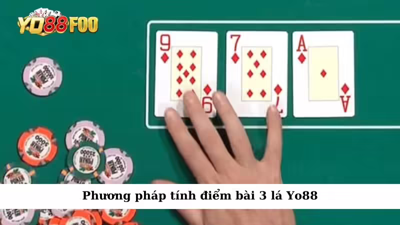 Phương pháp tính điểm bài 3 lá Yo88