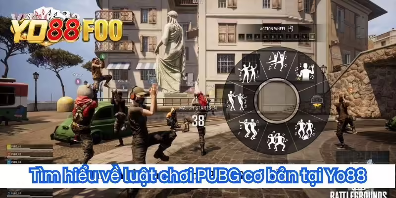 Tìm hiểu về luật chơi PUBG cơ bản tại Yo88